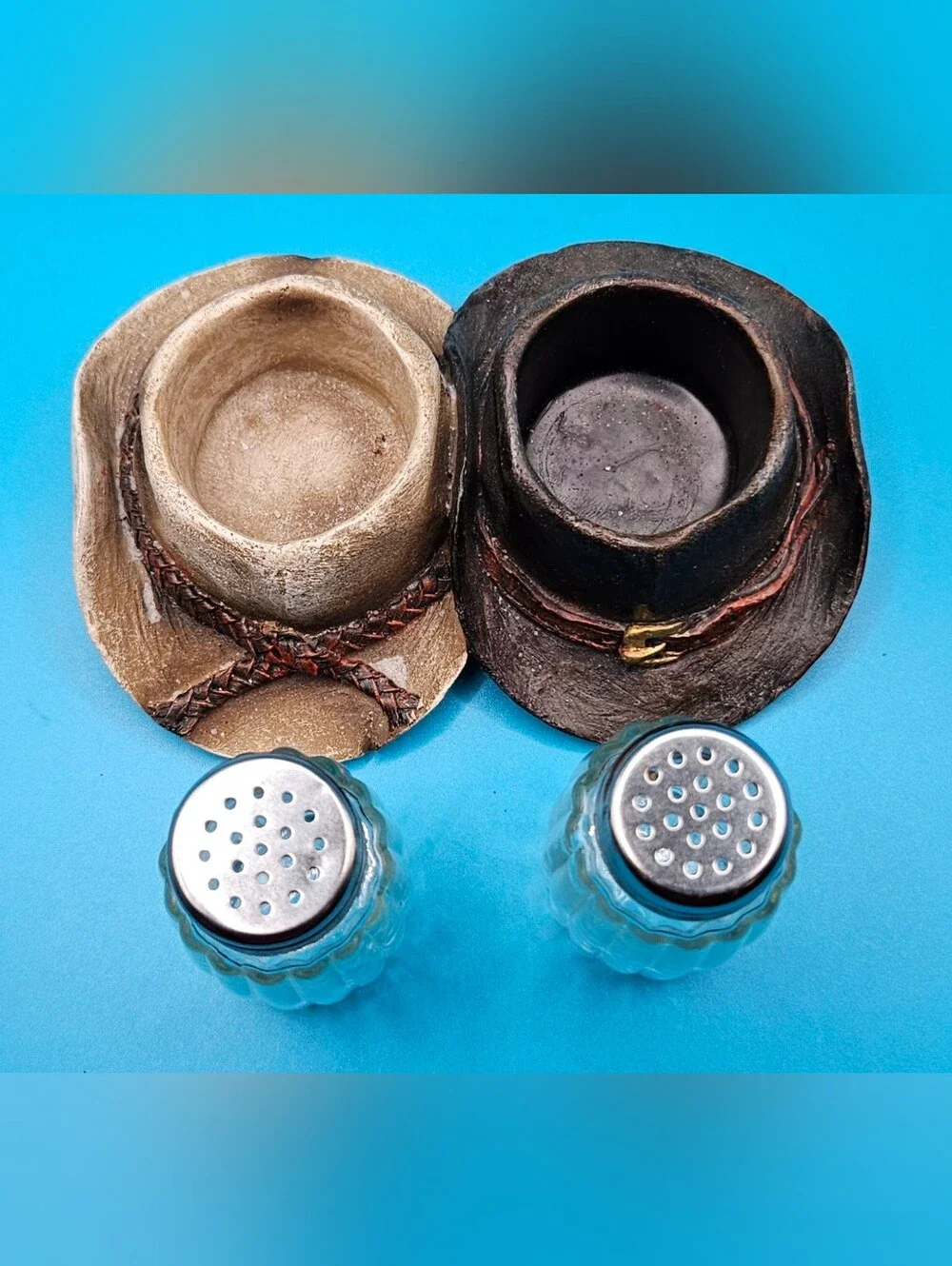 Cowboy Hat Salt & Pepper Shaker Set